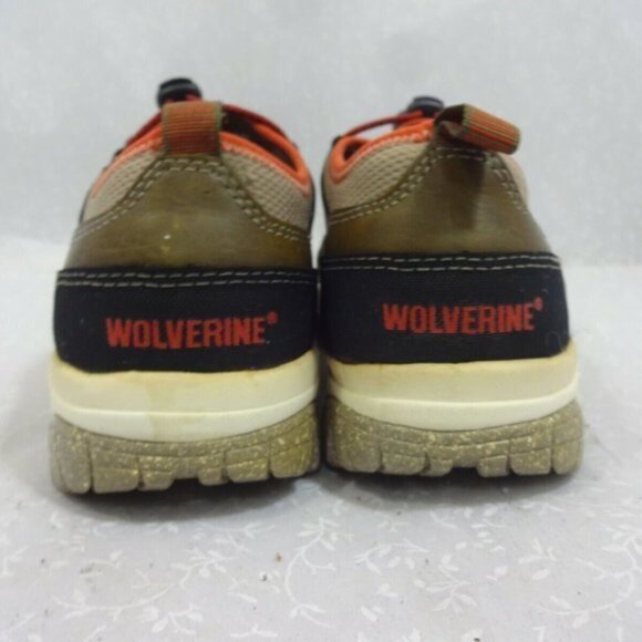 WOLVERINE Mens Size 8.5M Orange Sportfish Trail/Water Slip On Loafer Shoe W20192 - Picture 4 of 9